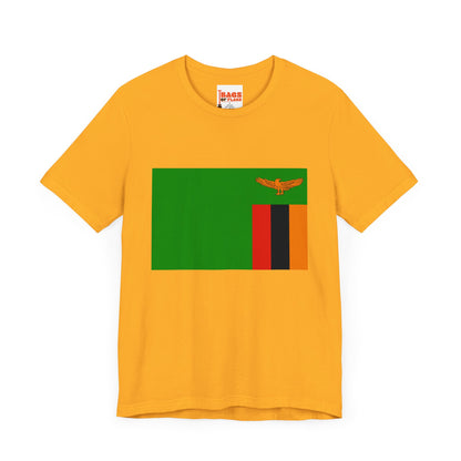 Zambia Flag on T-shirt