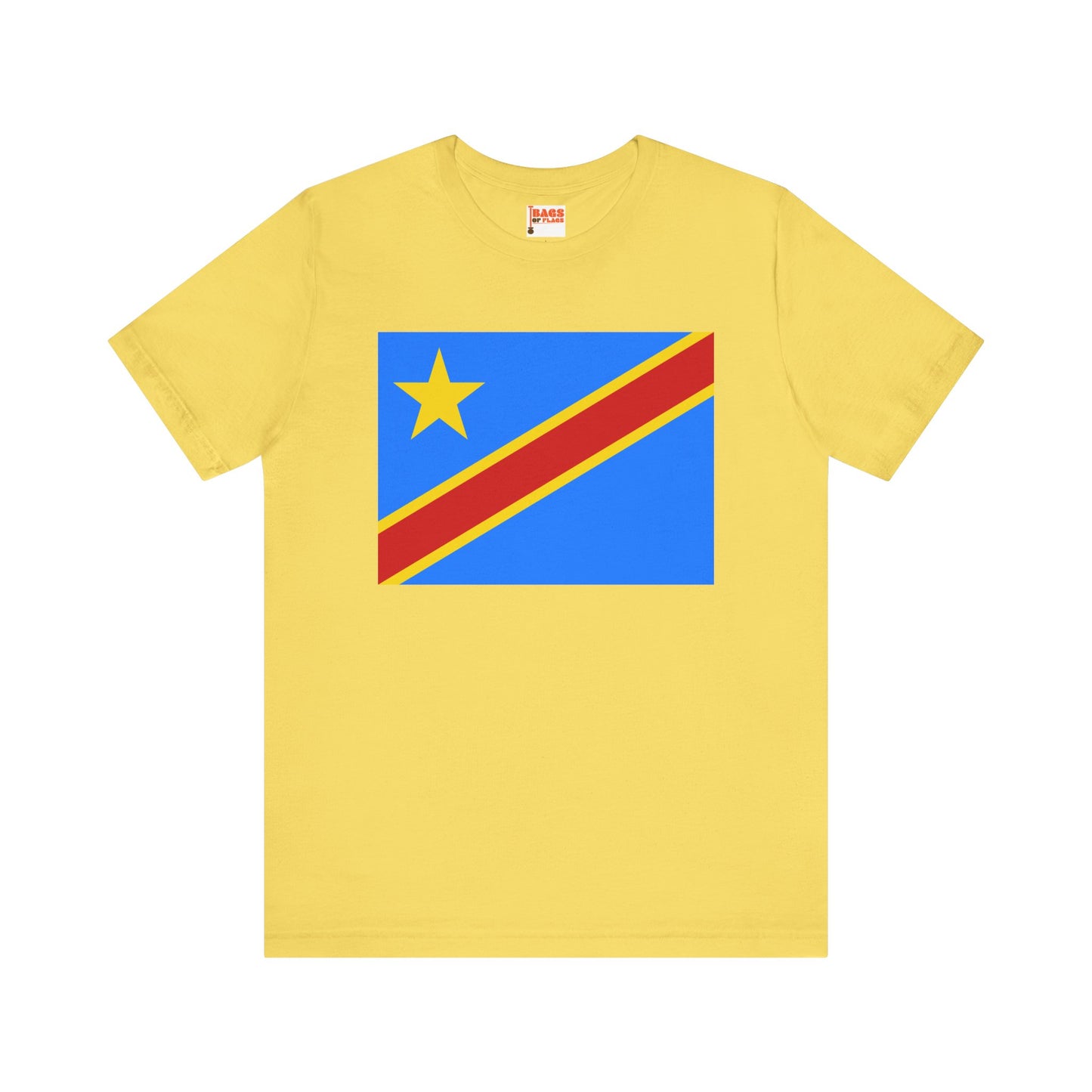 Democratic Republic of Congo Flag on T-shirt
