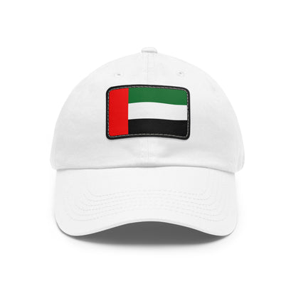 United Arab Emirates Leather Patch Hat