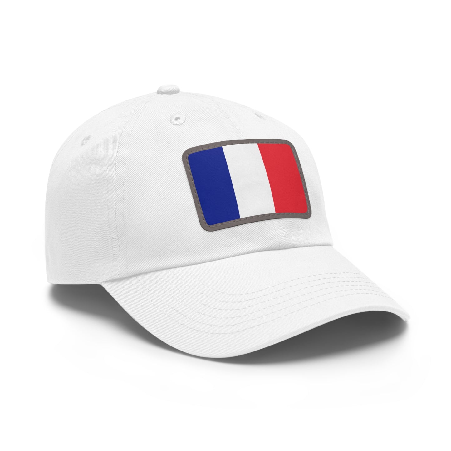 France Leather Patch Hat