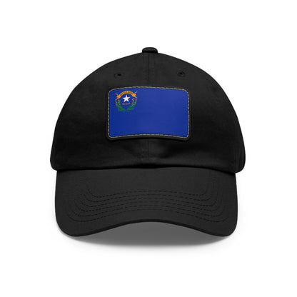 Nevada Leather Patch Hat
