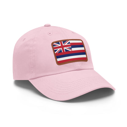 Hawaii Leather Patch Hat