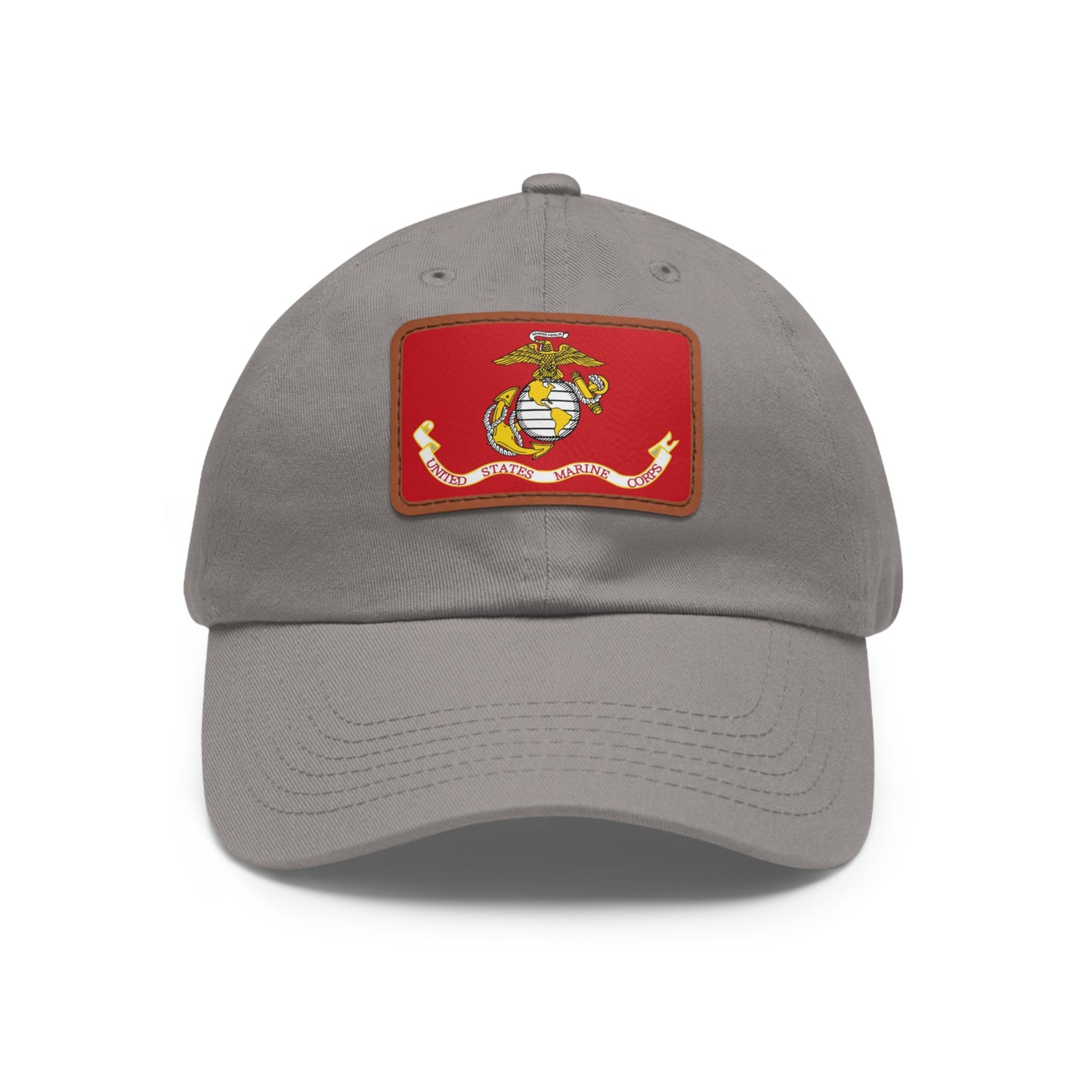 US Marine Corps Leather Patch Hat