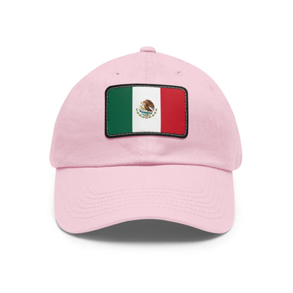 Mexico Leather Patch Hat