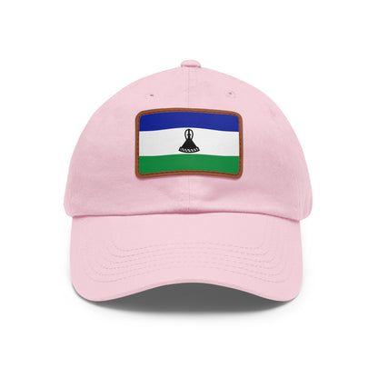 Lesotho Leather Patch Hat