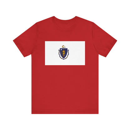 Massachusetts Flag T-shirts