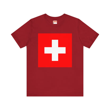 Switzerland Flag on T-shirt