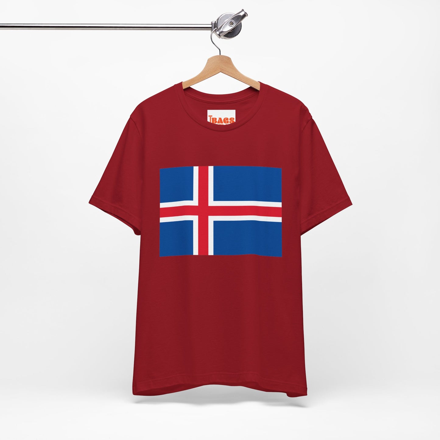 Iceland Flag on T-shirt