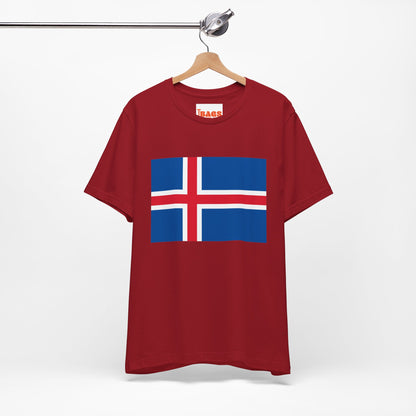 Iceland Flag on T-shirt