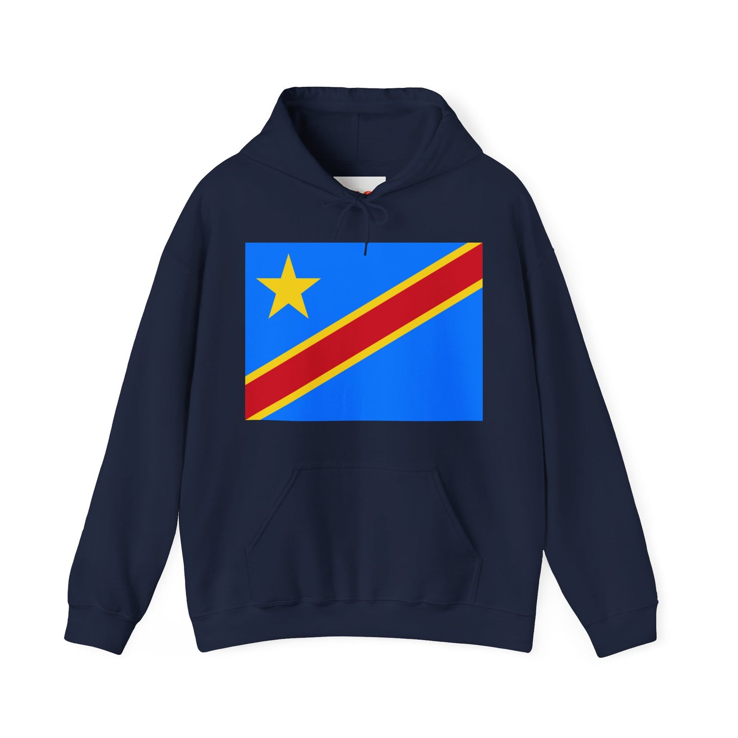 Democratic Republic of Congo Flag on Hoodie