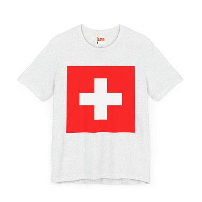 Switzerland Flag on T-shirt