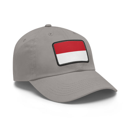 Monaco Leather Patch Hat