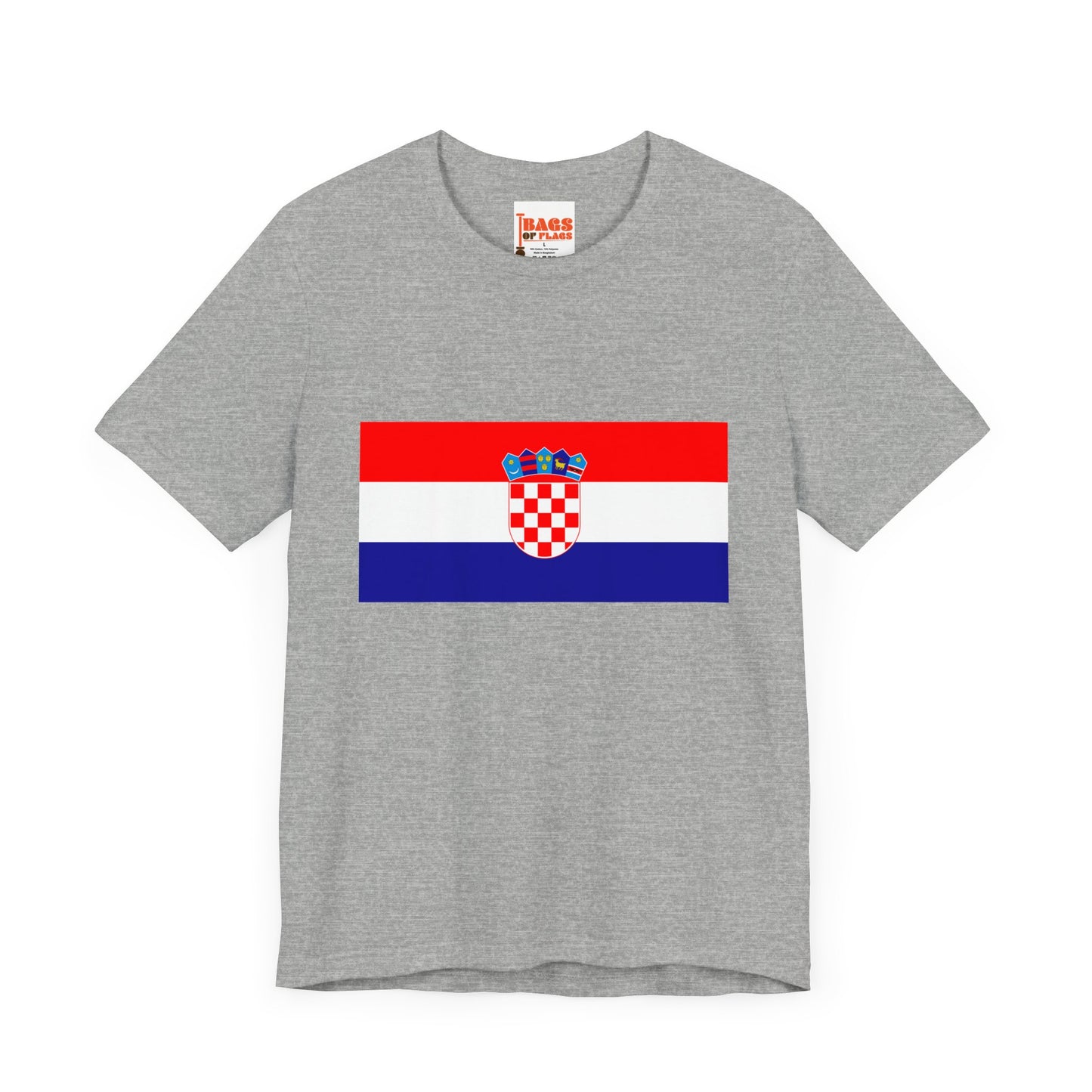 Croatia Flag on T-shirt