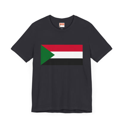 Sudan Flag on T-shirt