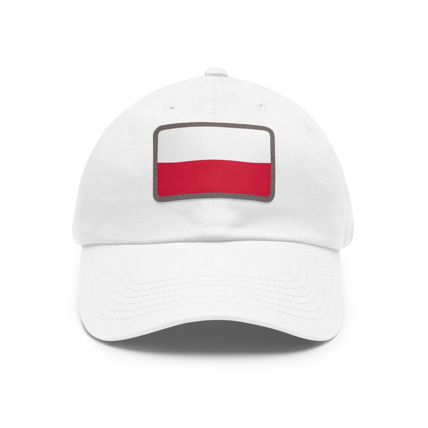 Poland Leather Patch Hat