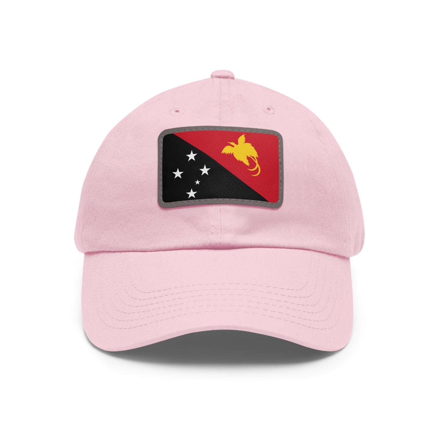 Papua New Guinea Leather Patch Hat