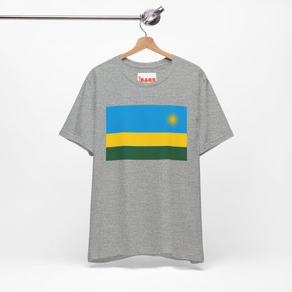 Rwanda Flag on T-shirt