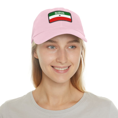 Somaliland Leather Patch Hat