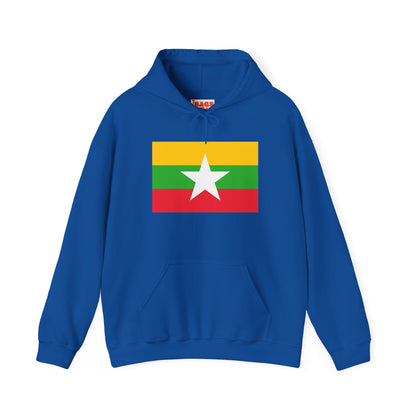 Myanmar Flag Hoodies