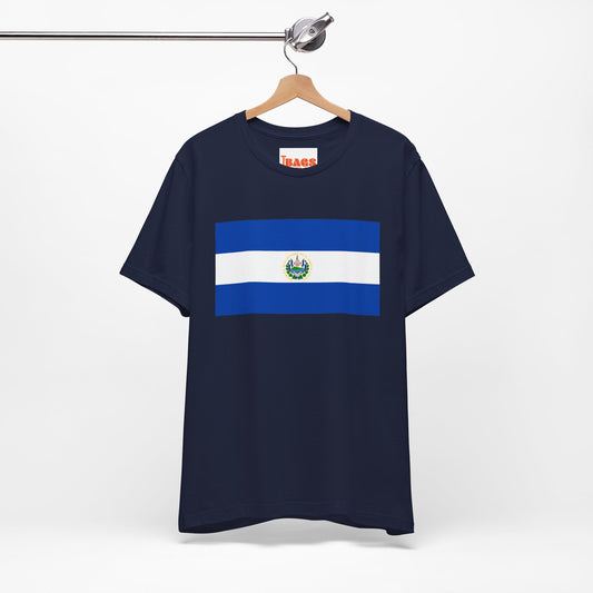 El Salvador Flag on T-shirt