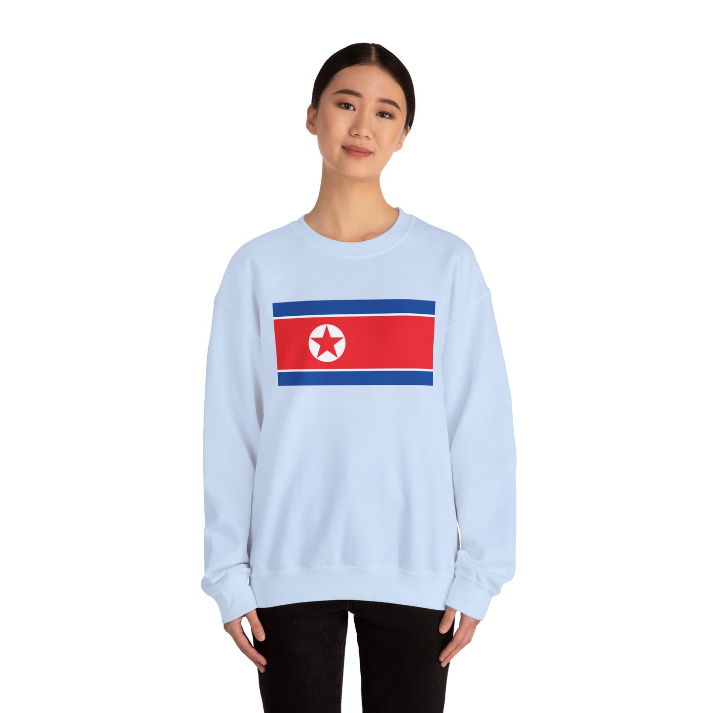 North Korea Flag Sweatshirt