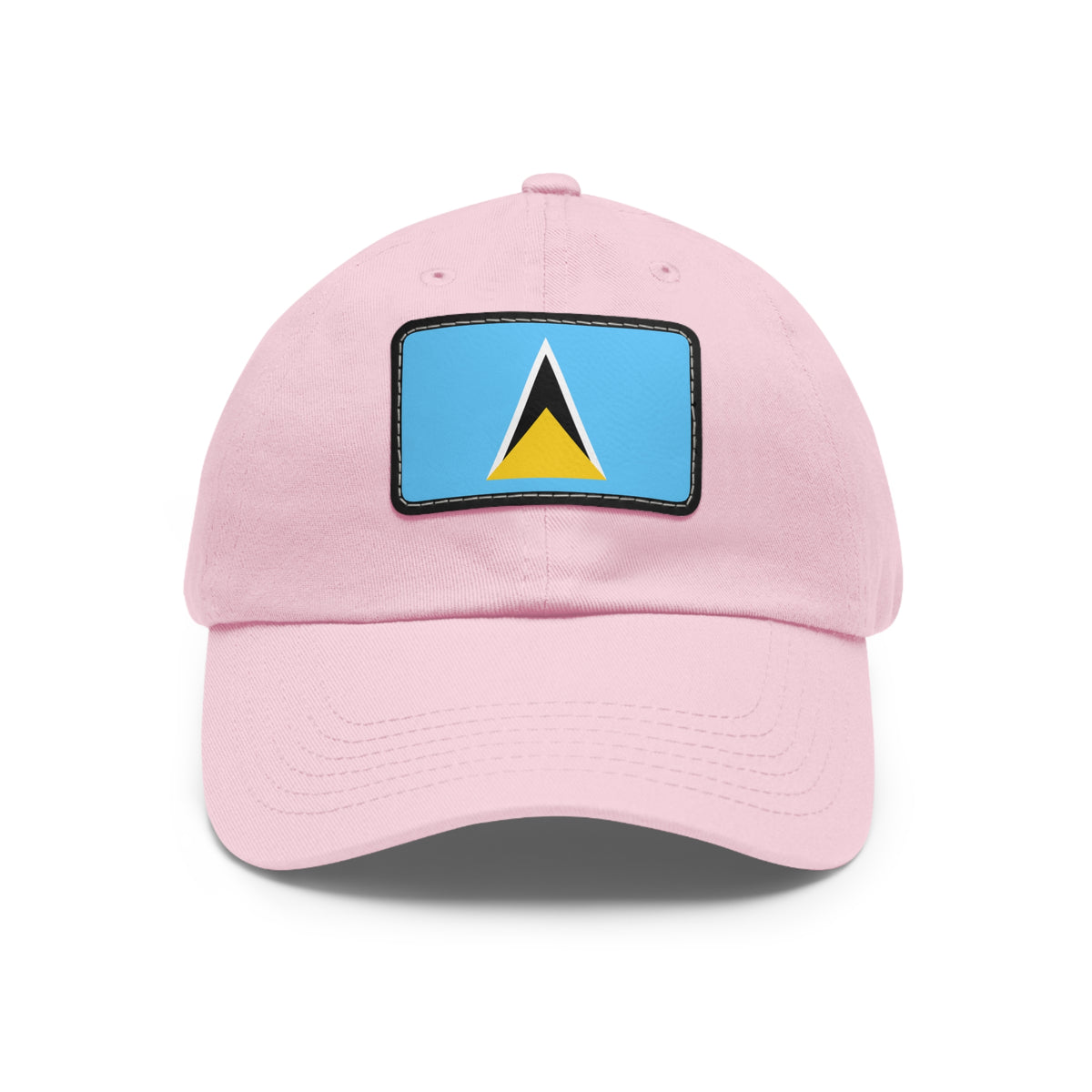 Saint Lucia Leather Patch Hat
