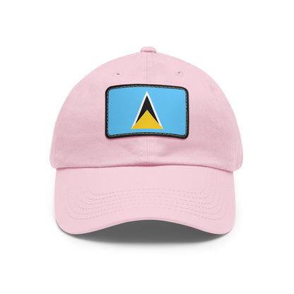 Saint Lucia Leather Patch Hat