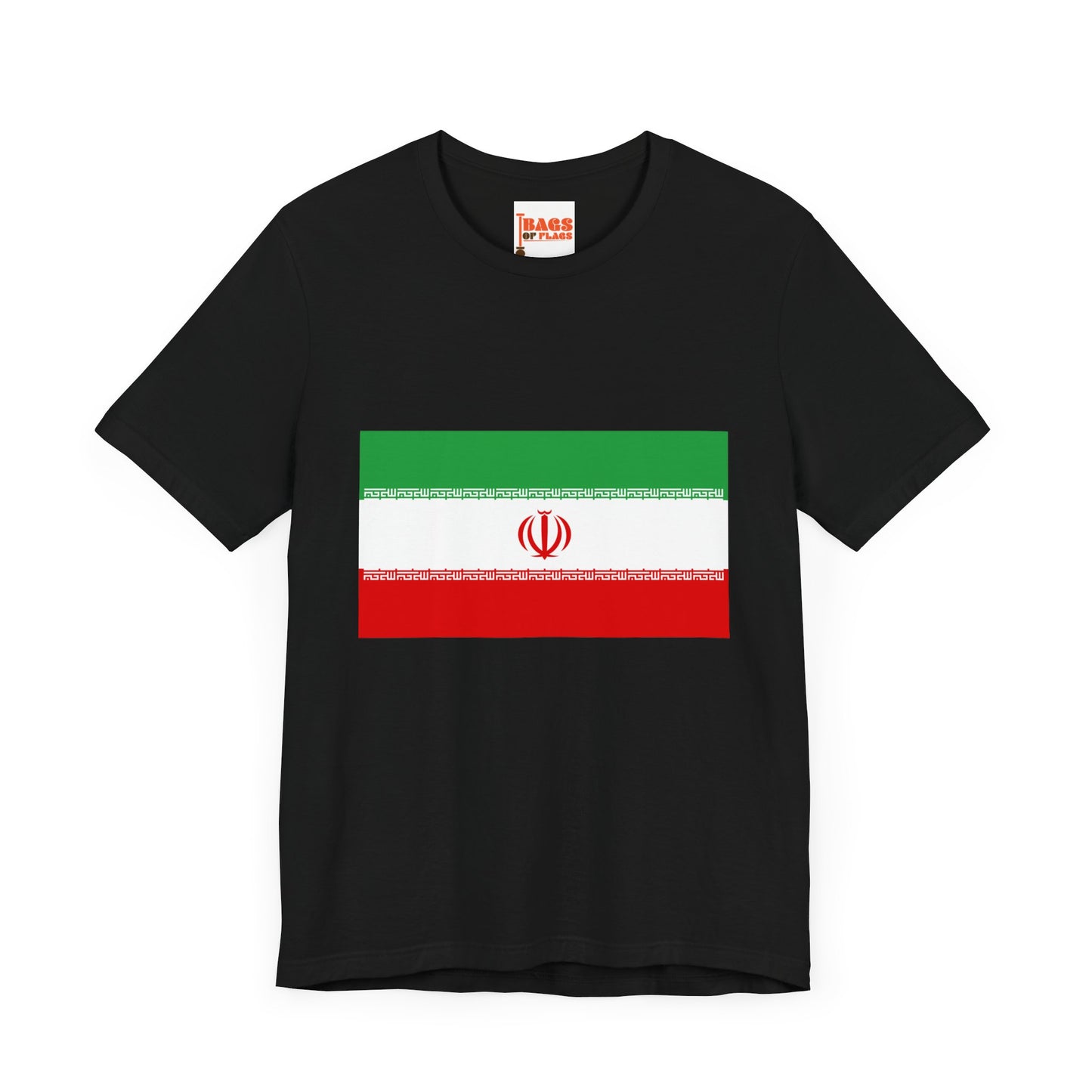 Iran Flag on T-shirt