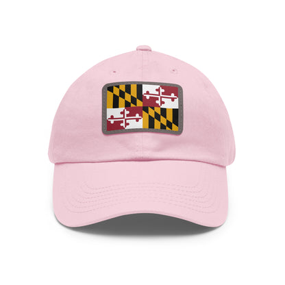 Maryland Leather Patch Hat