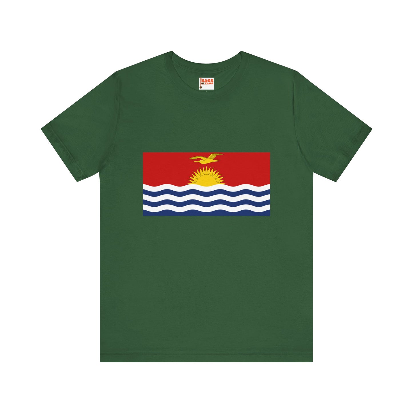 Kiribati Flag on T-shirt