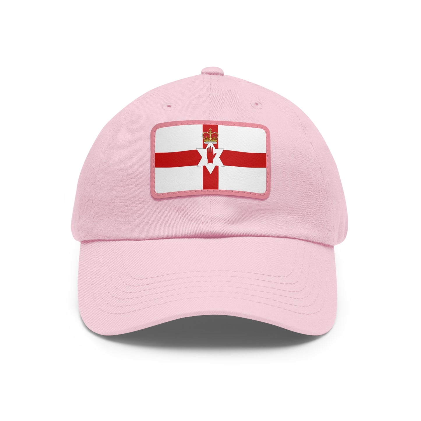 Northern Ireland Leather Patch Hat