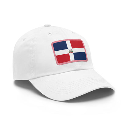 Dominican Republic Leather Patch Hat