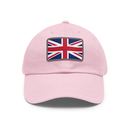 United Kingdom Leather Patch Hat