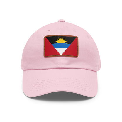 Antigua and Barbuda Leather Patch Hat