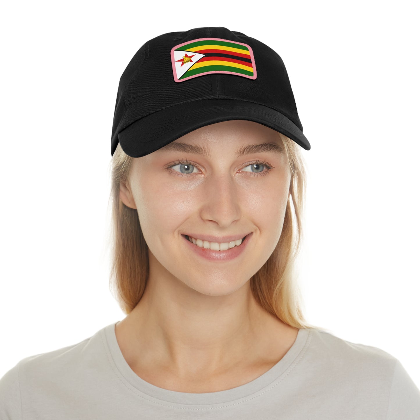 Zimbabwe Leather Patch Hat