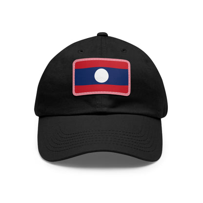 Laos Leather Patch Hat