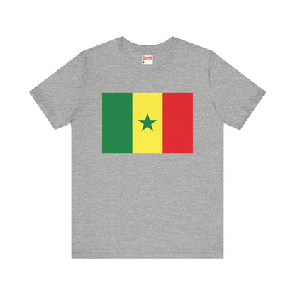 Senegal Flag on T-shirt