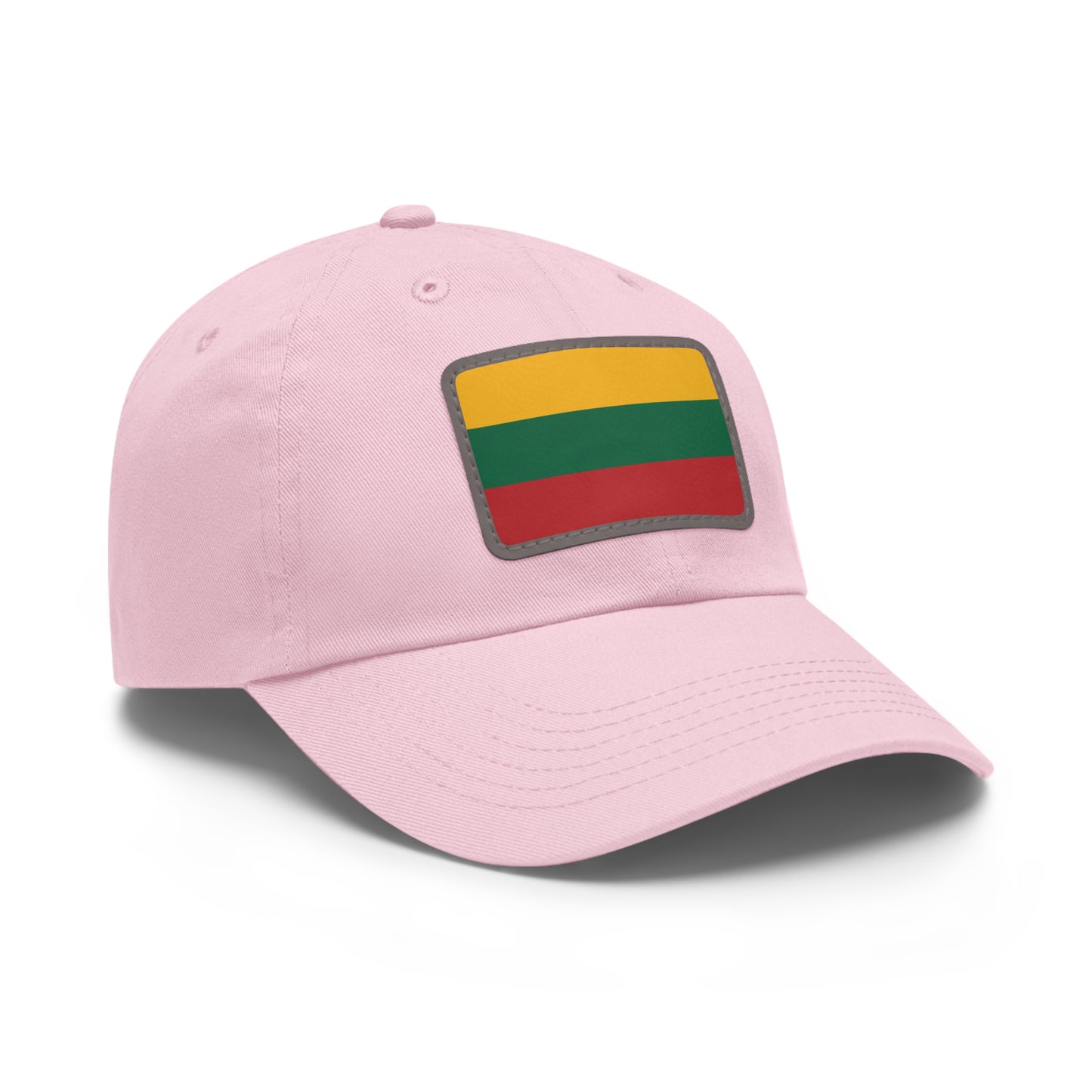 Lithuania Leather Patch Hat