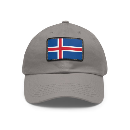 Iceland Leather Patch Hat