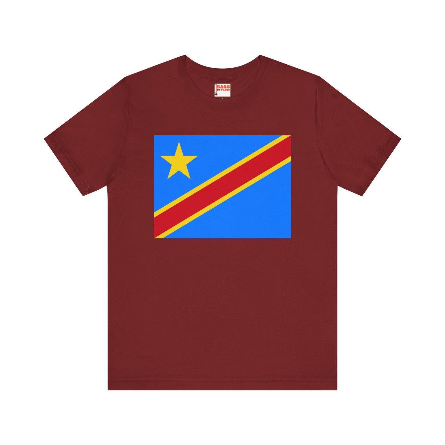 Democratic Republic of Congo Flag on T-shirt