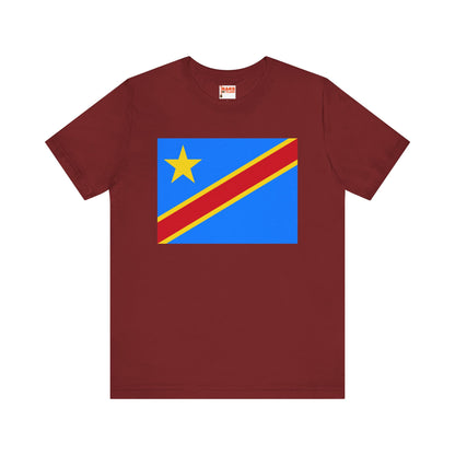 Democratic Republic of Congo Flag on T-shirt