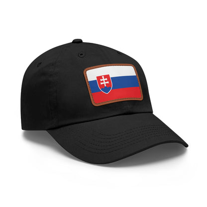 Slovakia Leather Patch Hat