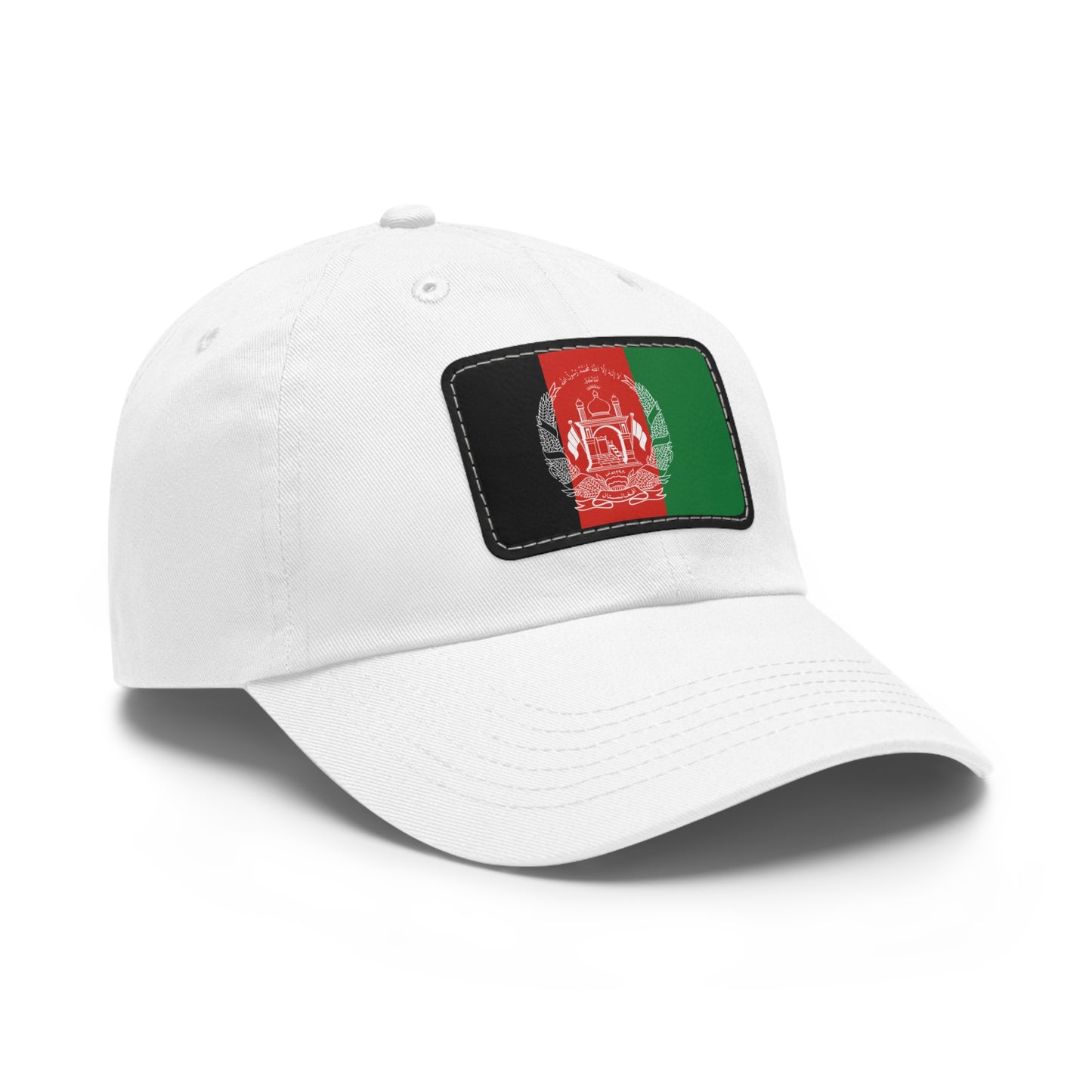 Afghanistan Leather Patch Hat