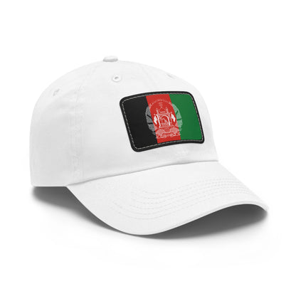 Afghanistan Leather Patch Hat