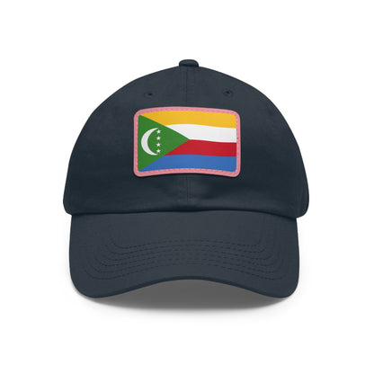 Comoros Leather Patch Hat