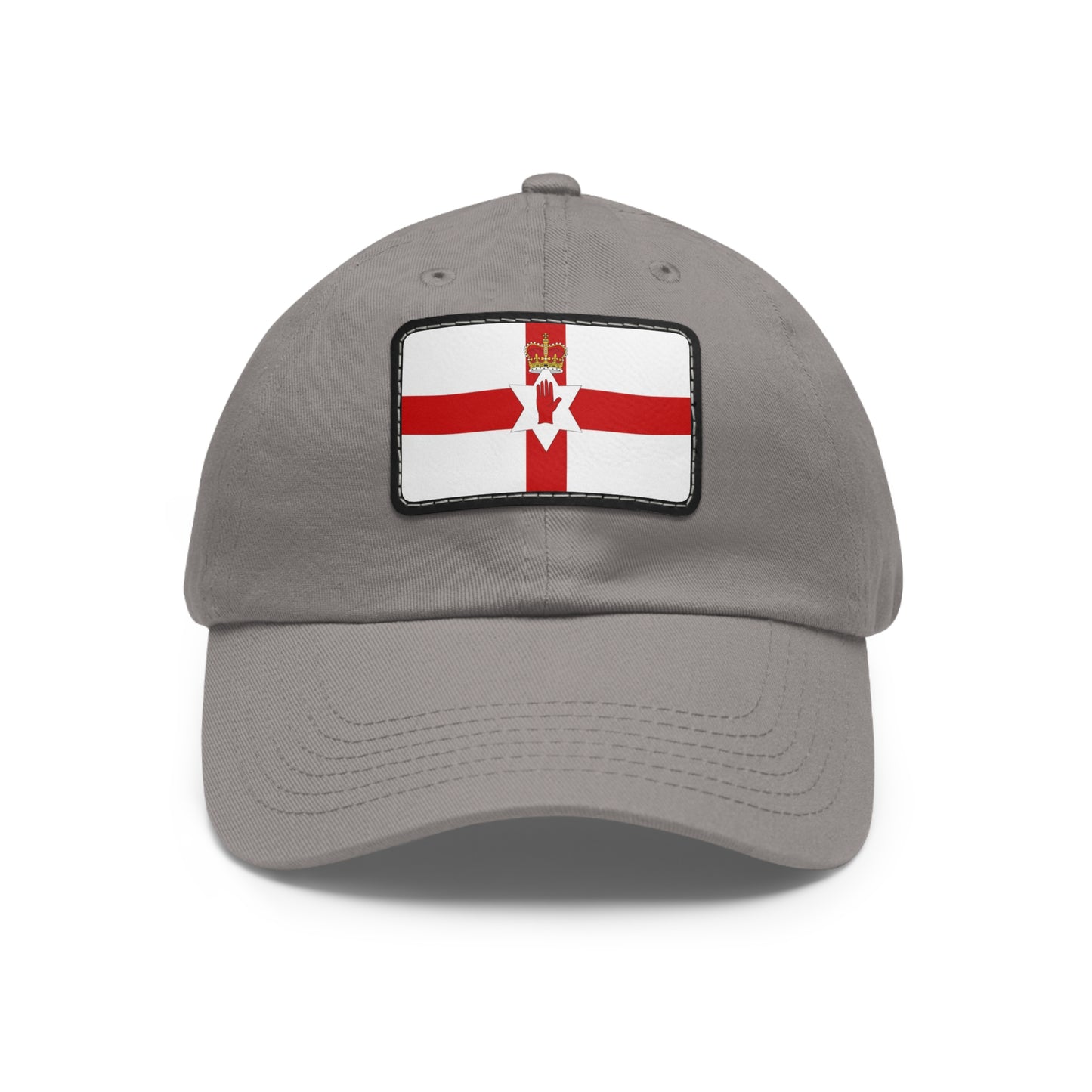 Northern Ireland Leather Patch Hat