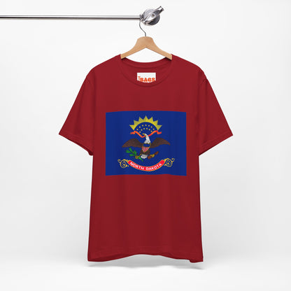 North Dakota Flag T-shirts