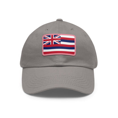 Hawaii Leather Patch Hat