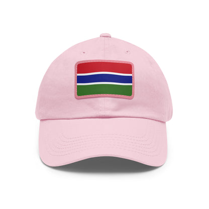 The Gambia Leather Patch Hat