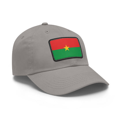Burkina Faso Leather Patch Hat